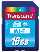 Transcend Wi-Fi SDHC 16GB, SC10