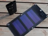 Solpanel för laddning av smartphone