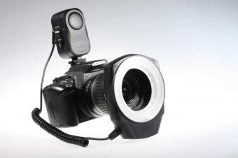 LED-ljus ring f&ouml;r makrofoto/video