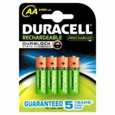 Duracell PreCharged uppladdningsbara batterier