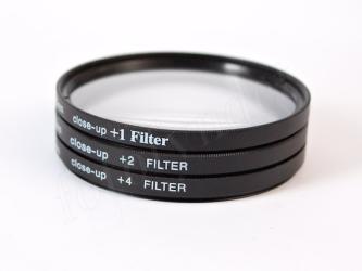 N&auml;rbildslinsset +1/+2/+4 (58mm)