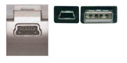 USB-kabel 2m Canon, Nikon, Sony, Panasonic