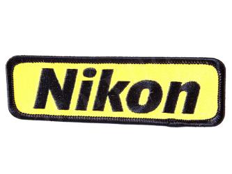 Broderat tygm&auml;rke Nikon