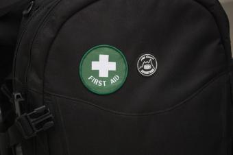 Tygm&auml;rke First Aid