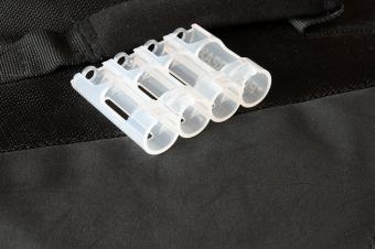 Batterif&ouml;rvaring Powerpax 4 AA (Vit)