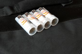 Batterif&ouml;rvaring Powerpax 4 AA (Vit)
