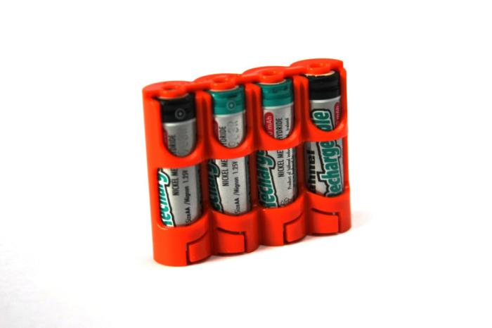Batteriförvaring Powerpax 4 AA-batterier