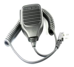 Monfofon till jaktradio, komradio