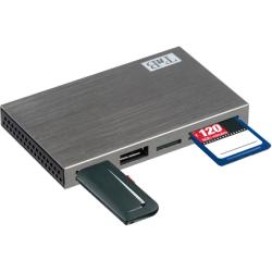 Kortl&auml;sare/USB-hub TnB 2in1