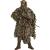 Kamouflageponcho Wood