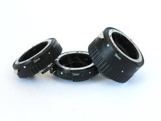 Mellanringar MeiKe, kopplad f&ouml;r Nikon AF