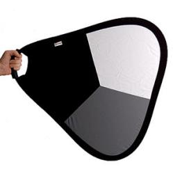 Reflexsk&auml;rm silver/gr&aring;kort (60cm)