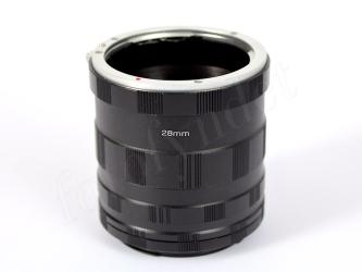 Macroset/mellanringar f Canon EF/EF-S