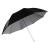 Paraply 36&quot; svart/vit