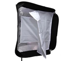 Softbox f&ouml;r extern blixt (speedlight) 60x60cm