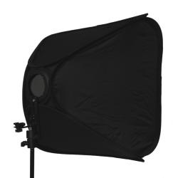 Softbox f&ouml;r extern blixt (speedlight) 60x60cm