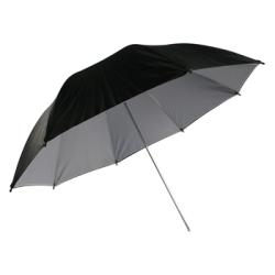 Paraply 36&quot; svart/vit