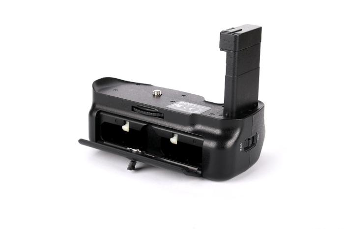 Batterigrepp för Nikon D5500 med fjärrkontroll