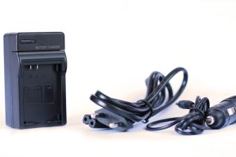 Batteriladdare 12V/230V f&ouml;r Canon LP-E12
