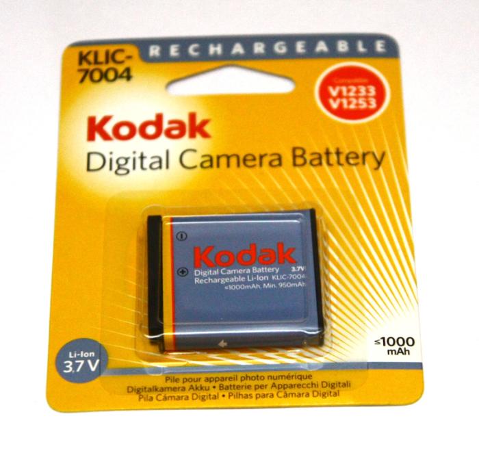 Batteri Kodak KLIC-7004 med väska