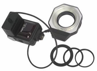 Blixt TTL f&ouml;r Canon, Bilora Multi-D 140 RF-C ringblixt