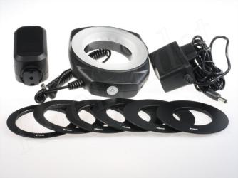 LED-ljus ring f&ouml;r makrofoto/video