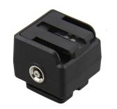 Blixtskoadapter för Sony kameror och blixt av standardtyp
