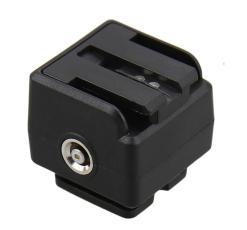 Blixtskoadapter för Sony kameror och blixt av standardtyp