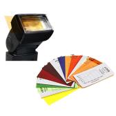 Färgfilter för speedlight blixt, för ljuseffekter